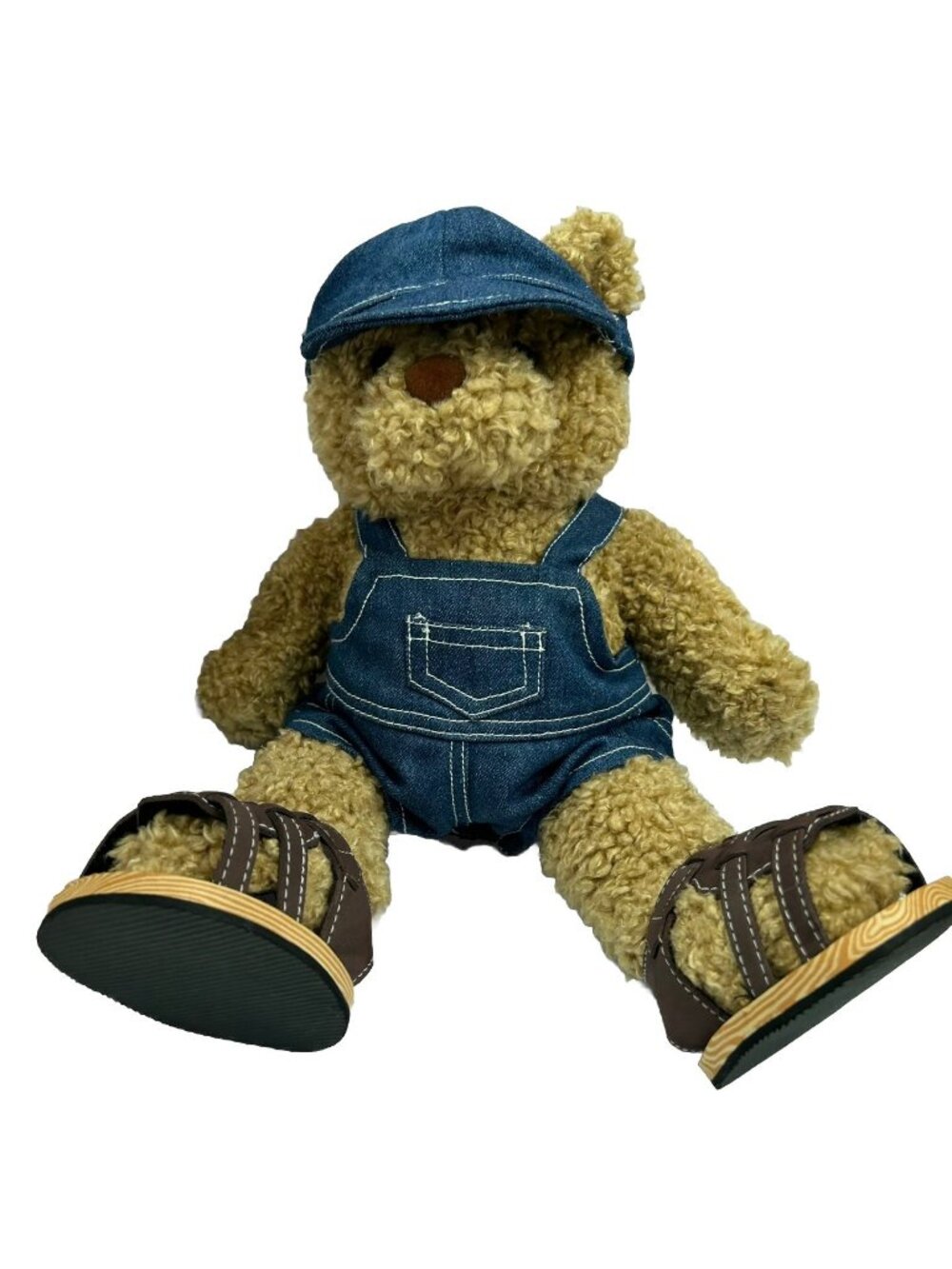 Build A Bear Workshop Endless Hugs & Good Wishes With Denim outfit & Sandals 14”